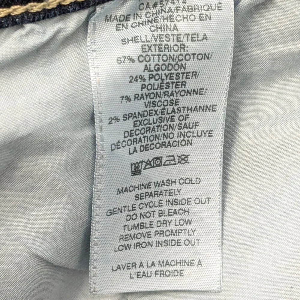True Religion Men's Geno Relaxe Slim Jeans Size 36 Blue .